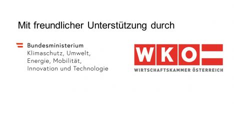 Die PV-Börse wird unterstützt durch das BMK und die WKO