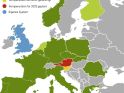 Landkarte zeigt Staaten mit Strompreiskompensation